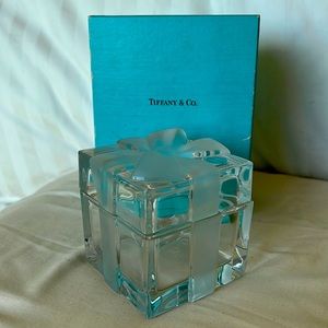Tiffany & Co. Crystal Jewelry Box